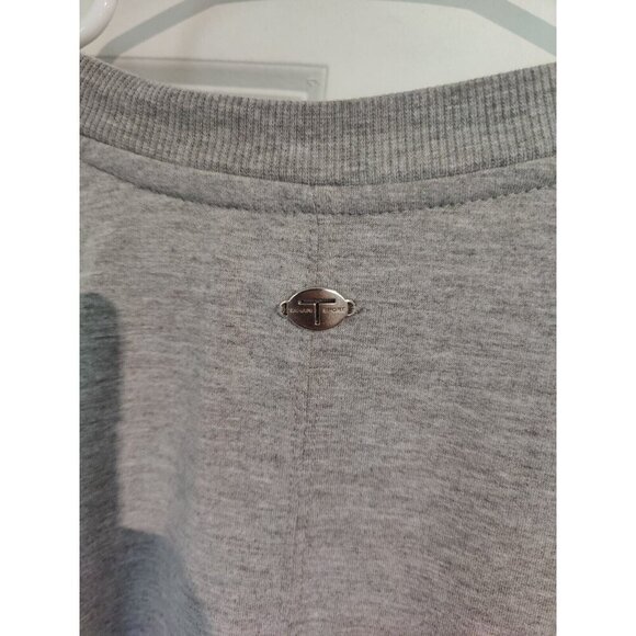 Tahari Sport Light Gray Women's Soft Relaxed Pullover Sweatshirt 1X - Picture 4 of 5